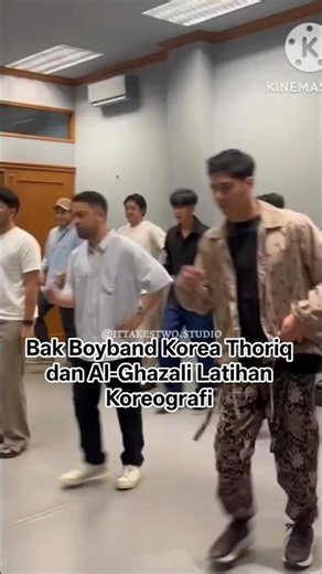 Keren luwes Thoriq dan Al-Ghazali Latihan Koreografi