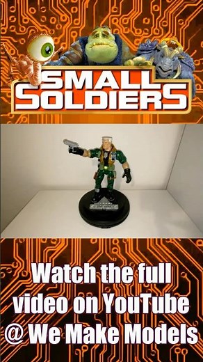 How I 3D printed Chip Hazard from Small Soldiers! #3dprinting #elegoo #smallsoldiers #statue