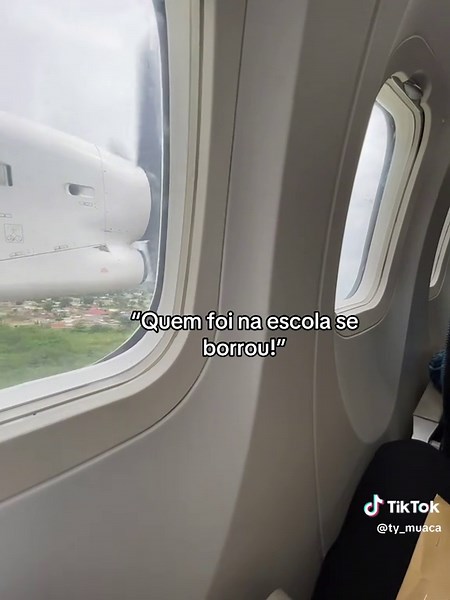 Airplane Views: Window Scenes and Engine Details