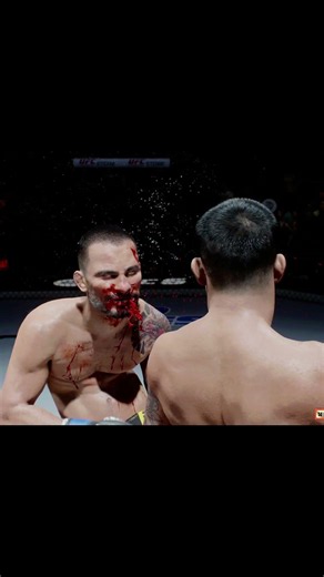 Joshua Van’s PERFECT Duck Into LEFT UPPERCUT KO 😳 (Replay Slow Motion) #UFC6 #Shorts