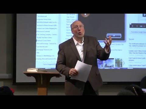 Dr. Ted Hildebrandt, Old Testament History, Lecture 1, Introduction, Theistic Proofs