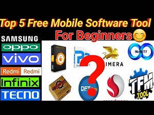 Top 5 Free Mobile Software Tools For Beginners ✅