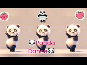 🐼💃 Funniest Panda Dance Video | Cute & Hilarious Video | Panda Dance |@DancingZooFun