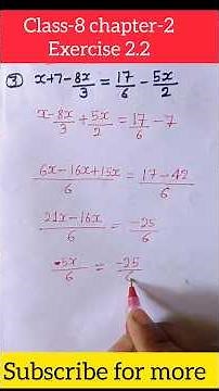 class- 8 chapter 2 exercise 2.2 Question1 #maths #ch8 #class8maths #ncrt #mathstricks #cbse #maths