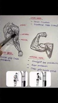triceps training ke baare me on paper.💪 #viral#healthydiet #ytshorts#trending#gym #gymworkout#vlog