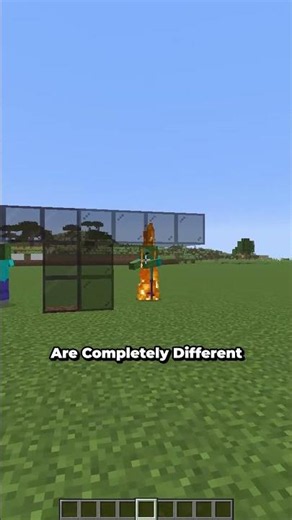 Tinted Glass Vs Black Glass #minecraft #minecraftshorts #minecraftpe