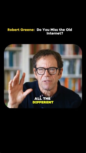 Why the Early 2000s Internet Was Better | Robert Greene