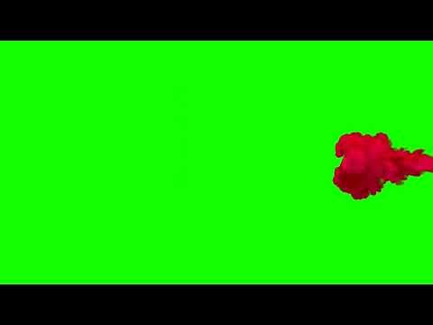 Green Screen Red Color Effect || Chroma Key Red Smoke Graphics