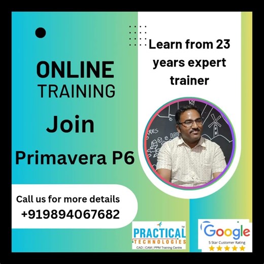 #PrimaveraP6 online training Group class