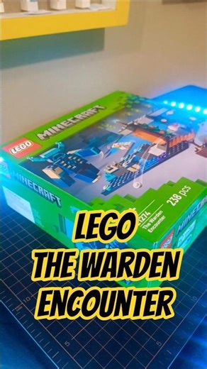 Unboxing LEGO Minecraft 21274 The Warden Encounter #lego #minecraft #legominecraft