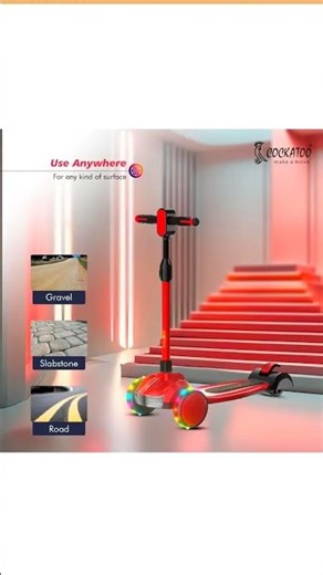 LED Scooter for kids https://amzn.to/4rcOuBX