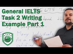 General IELTS Task 2 writing example to get a high score PART 1