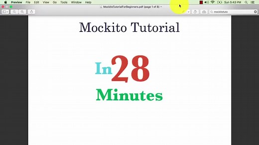 Mockito Tutorial - Mocking With Junit and Maven