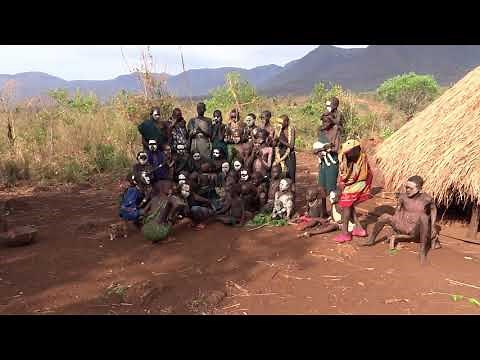 Traditional Dance and Song of the Omo Valley: Surma Children