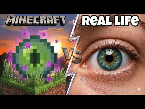 Minecraft Genuine Mobs vs Real Life! | Minecraft Characters in Real Life!