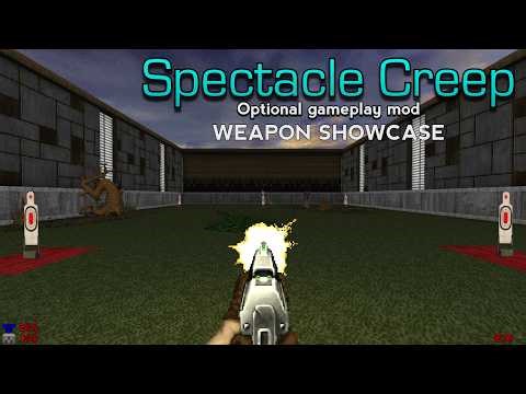 Doom mod weapon showcase: Spectacle Creep (optional gameplay mod)