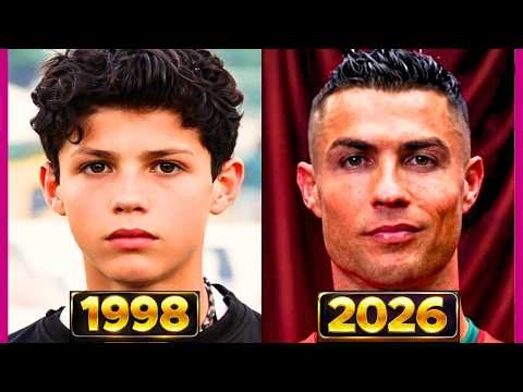 CRISTIANO RONALDO: De 1 a 41 Años (1986–2026) | Antes y Después IMPACTANTE