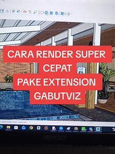 Cara Render Interior SketchUp Super Cepat tanpa Setting Material