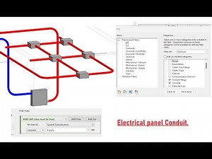How do you add conduits filter in Revit?