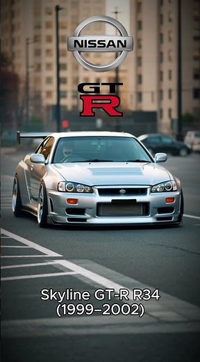 Nissan GT-R Evolution (1969–2025) 🔥 From Skyline to Godzilla