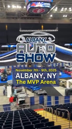 🚘✨ The countdown is on! The 2025 Albany Auto Shows returns to MVP Arena November 7–9. ✅ 25 automotive brands & the newest 2025 models ✅ Classic Car Display from the Saratoga Automobile Museum ✅ Hourly $100 Gas Card Giveaways 🎟 Tickets just $10 for adults (kids under 12 FREE with adult). 👉 Learn more: https://bit.ly/4hgPj8l | Saratoga.com