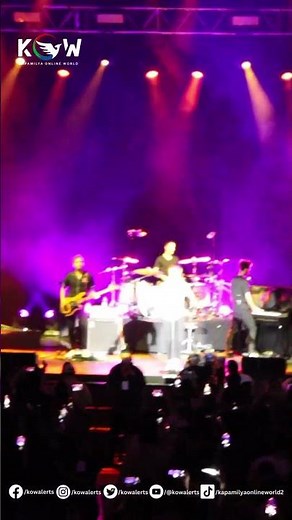 OneRepublic sings "I Lived" Live in Manila