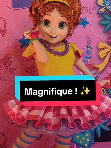 Rencontre avec Fancy Nancy à Disneyland Paris