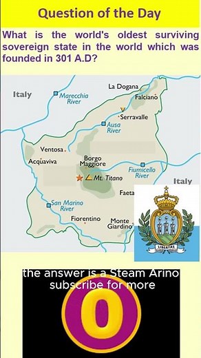 Question of the Day! #generalknowledge #quiz #trivia