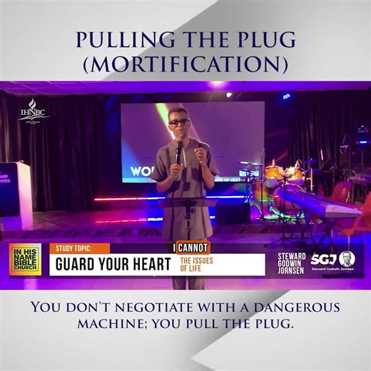 PULLING THE PLUG (MORTIFICATION)