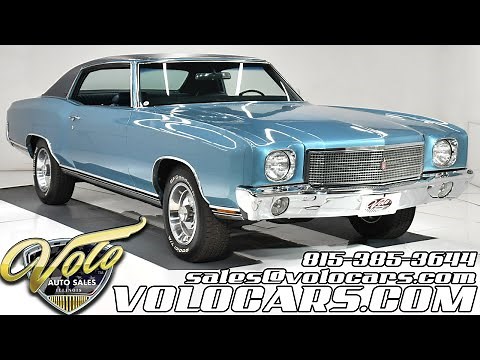 1970 Chevrolet Monte Carlo for sale at Volo Auto Museum (V19852)