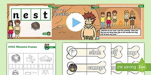 CVCC Words Phonics Lesson Pack - Level 4 Week 1 Lesson 3