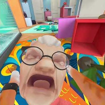 Cursed I am cat VR images with Minecraft cave sounds 2