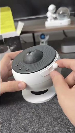 [Hometech] Galaxy Star Projector – Rotating Planetarium Display 🌌 Transform Your Room Into Space!