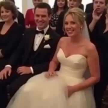 At the wedding, something started moving under the bride's dress! The groom turned pale — and the guests gasped when they saw it… Watch [in comments] | Kiki's Kitchen