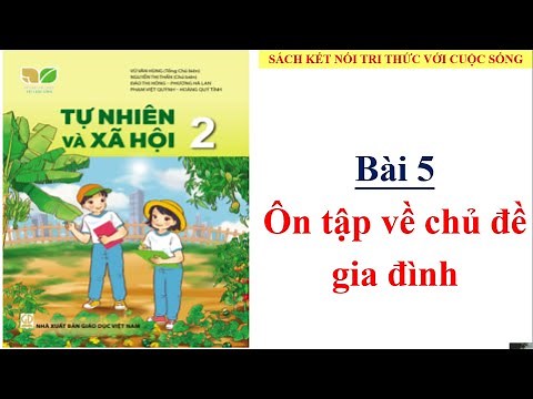 Tự nhiên và xã hội lớp 2 - Bài 5 Ôn tập về chủ đề gia đình | Sách kết nối tri thức |10 phút học bài