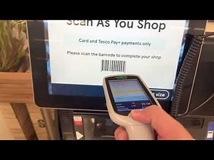 NCR Scan as you shop checkout at Tesco extra Pitsea part 1