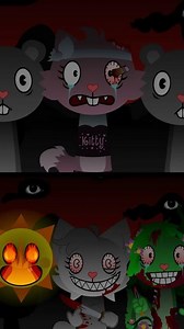 Mix cute horror beats in Happy Tree Sprunkis rhythm mod! 🐿️🩸💥