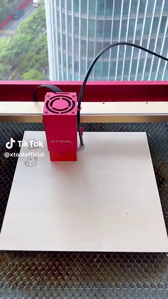 Making #pokemonkeychain with #xtoold1pro #lasercutting #laserengraving #xtool #xtoollaser #pokemontiktok