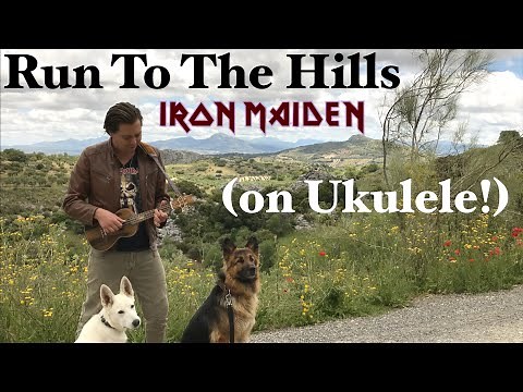 IRON MAIDEN - Run To The Hills (Acoustic) - UKULELE cover by Thomas Zwijsen - Nylon Maiden