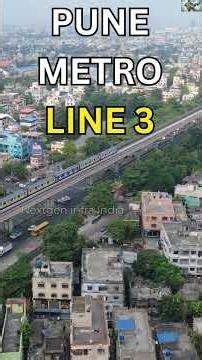 🚇 Pune Metro Line 3: Hinjawadi to Shivajinagar #punecity #punenews #puneinfra #punemetro #punefuture