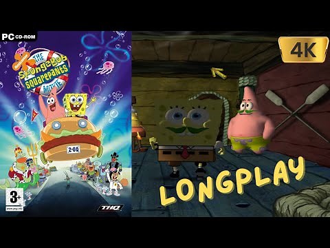 The Spongebob Squarepants Movie - Full Game Walkthrough/Longplay, No Commentary [PC 4K 2160p]