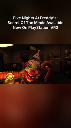 Five Nights At Freddy's: Secret Of The Mimic Available Now On PlayStation VR2