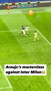 Barcelona’s best DEFENDER against Inter, Ronald Araujo 😳😳 | Mike Kerthony Paul SportsTv