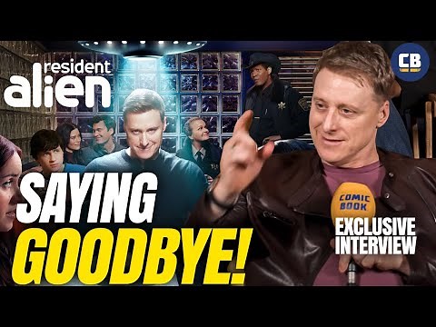 How Alan Tudyk Said Goodbye To Resident Alien! - Resident Alien Cast Interview