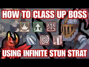 F Adventurer - HOW TO BEAT CLASS UP BOSS (INFINITE STUN STRAT)