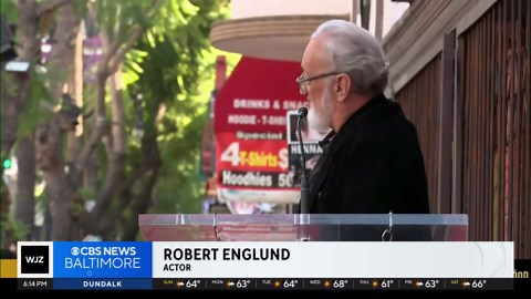 Robert Englund, known for Freddy Krueger, gets star on Walk of Fame