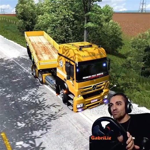 98K views · 2.7K reactions | Joguei no MATO pq a porteira tava fechada! Jogo simulador de caminhão: Euro Truck Simulator 2 #jogo #game #truck #caminhao #EuroTruckSimulator2 | GabríLiz TV | Facebook