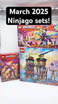 I got the NEW Ninjago March 2025 Sets! 😮