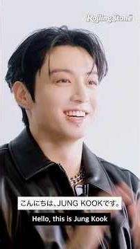 JUNG KOOK’s video interview for Rolling Stone Japan