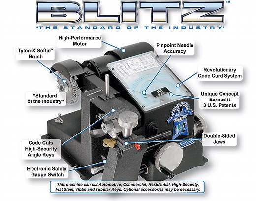 HPC Blitz Key Code Cutting Machine | LockPicks